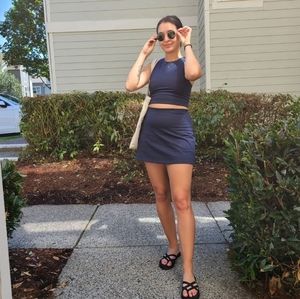 Girlfriend Collective High Rise Skort